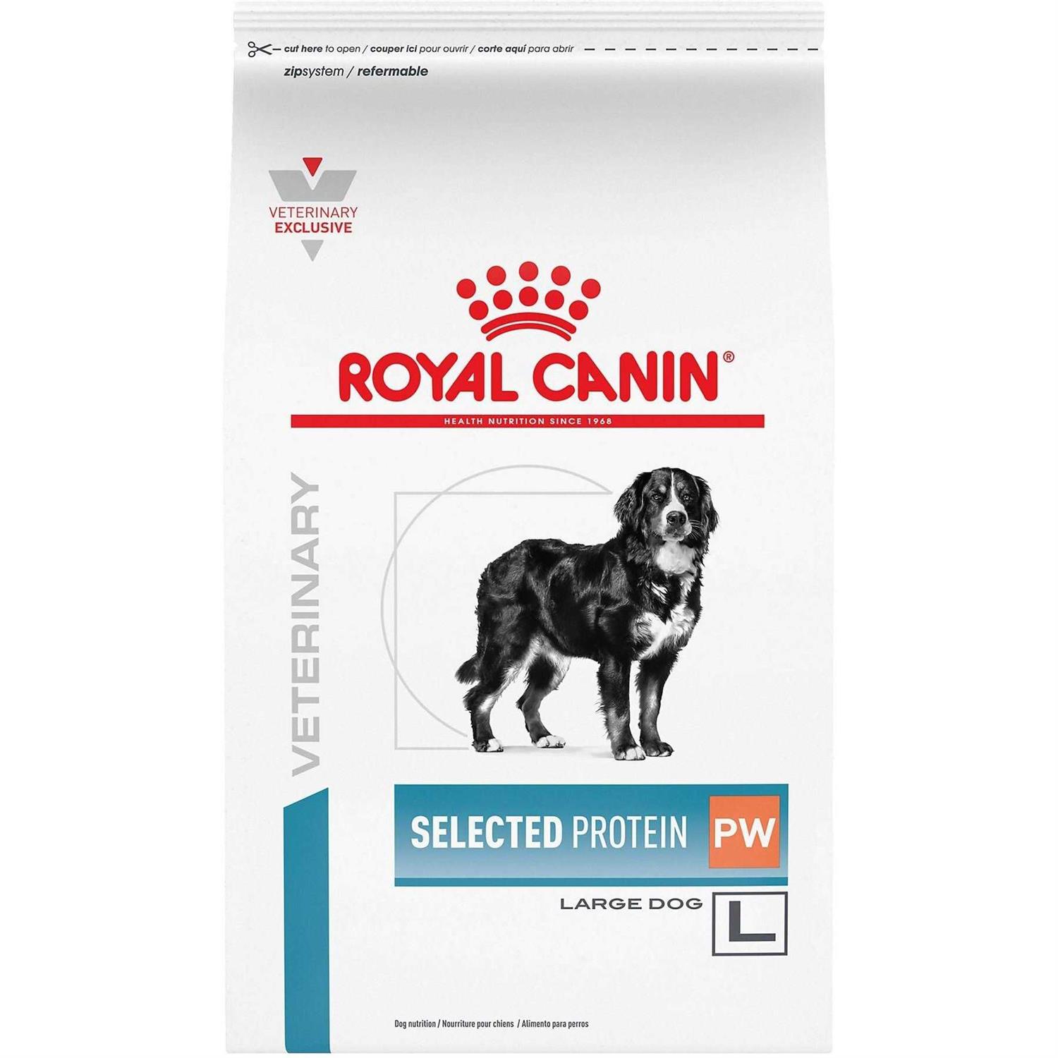 Royal Canin Veterinary Diet Selected Protein Large Breed Adult PW Dry Dog Food - Pet Supplies online store