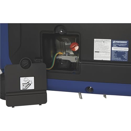 Powerhorse Inverter Generator - 4500 Surge Watts, 3500 Rated Watts, Electric Start, EPA and CARB Compliant, Model# LC4500i