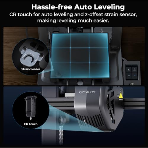 Creality Ender 3 V3 SE 3D Printer, 250mm/s Faster FDM 3D Printers with CR Touch Auto Leveling