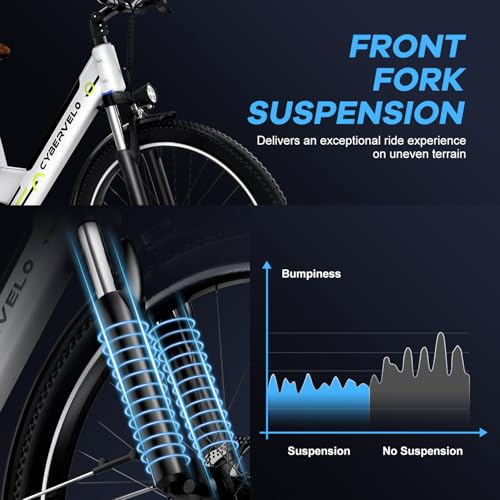 1000 Peak Electric Bike for Adults,up 80 Miles Removable Battery Ebike, 26" Electric E Bike with 7-Speed