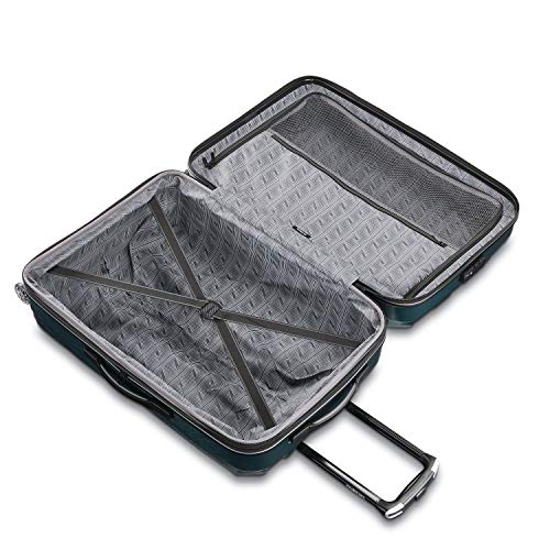 Samsonite Centric 2 Hardside Expandable Luggage with Spinner Wheels, Black, Carry-On 20-Inch
