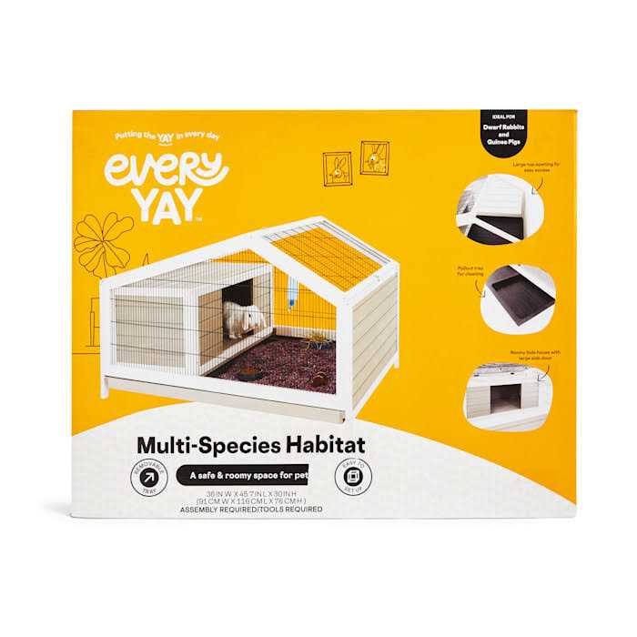 EveryYay Rabbit Hutch Habitat - Pet Supplies online store