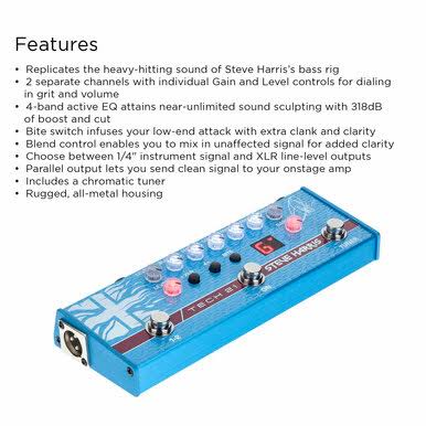 Tech 21 Steve Harris SH1 Signature SansAmp