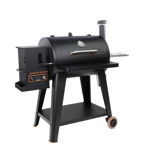Pit Boss 10537 PB0820SP Wood Pellet Grill, 820 Square Inches, Black