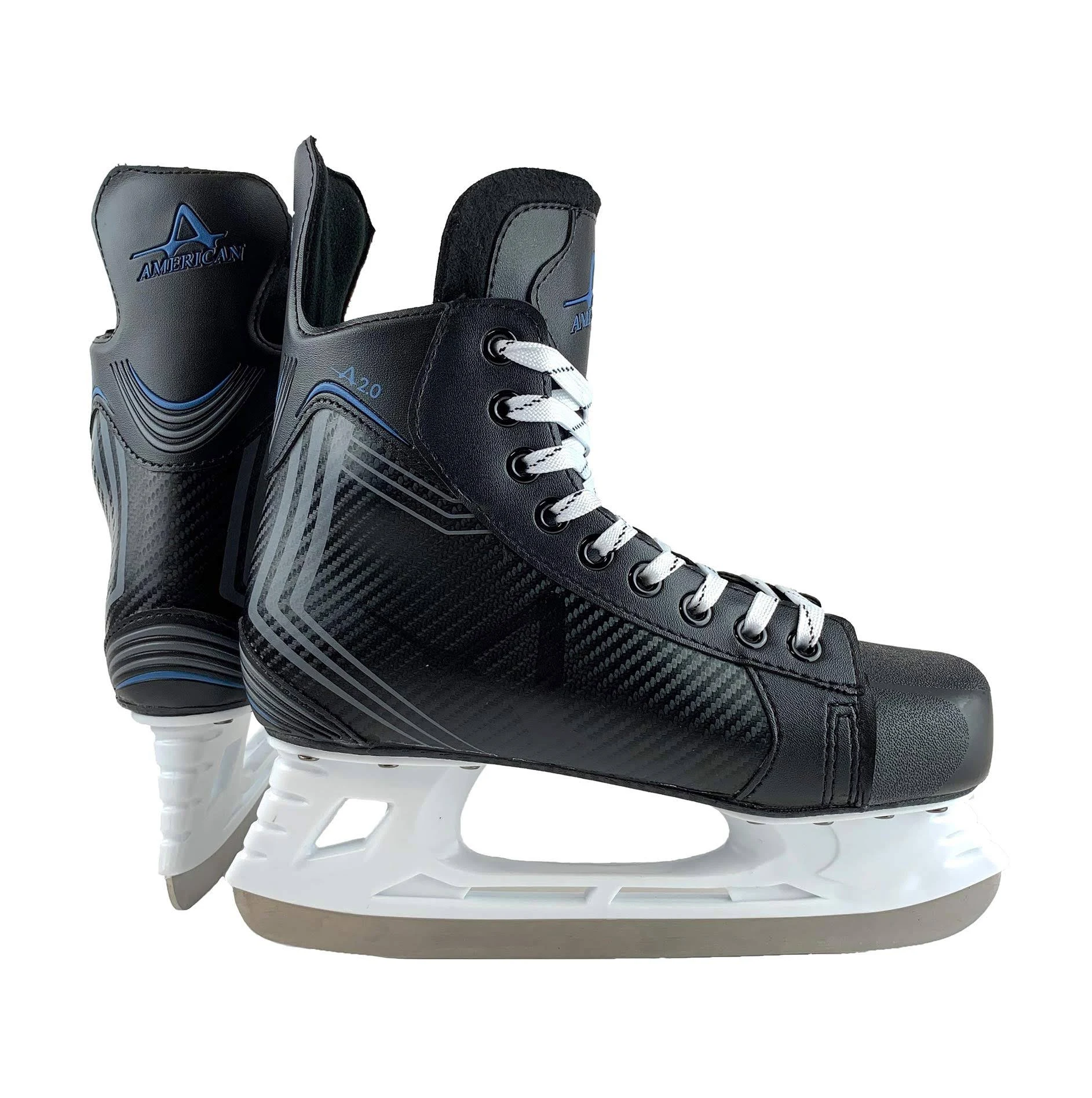 American Athletic Ice Force 2.0 Hockey Skate, Black