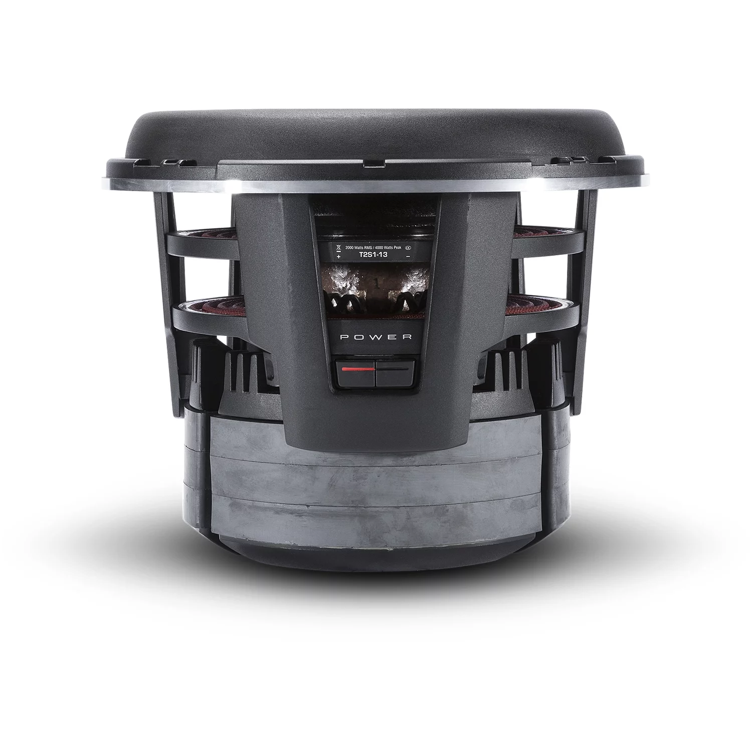 Rockford Fosgate T2S1-13 Power 13" T2 Single 1-Ohm 2000 Watts RMS / 4000 Watts Max Subwoofer