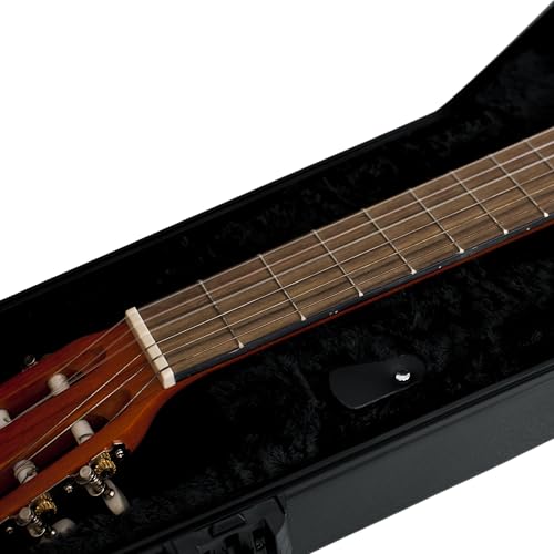 Gator Cases Molded Flight Case for Strat/Tele Style Electric Guitars with TSA Approved Locking Latch, (GTSA-GTRELEC)
