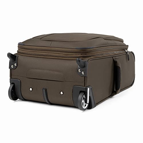 Travelpro Maxlite 5 Softside Expandable Upright 2 Wheel Carry on Luggage, Lightweight Suitcase, Men and Women, Burgundy, Carry On 22-Inch