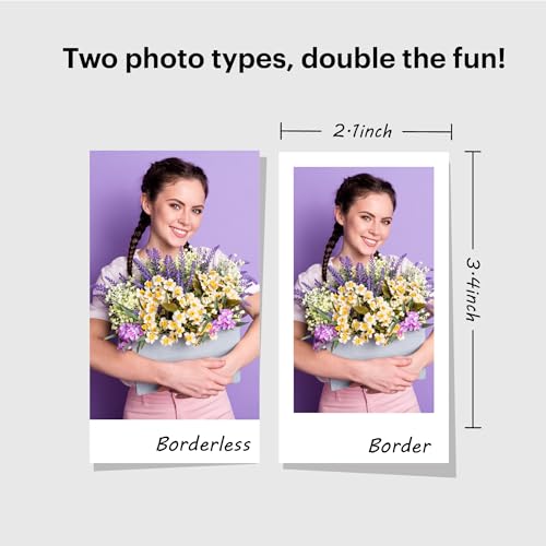 KODAK Mini Shot 3 Retro 4PASS 2-in-1 Instant Digital Camera and Photo Printer (3x3 inches) + 60 Sheets Cartridge Bundle, White