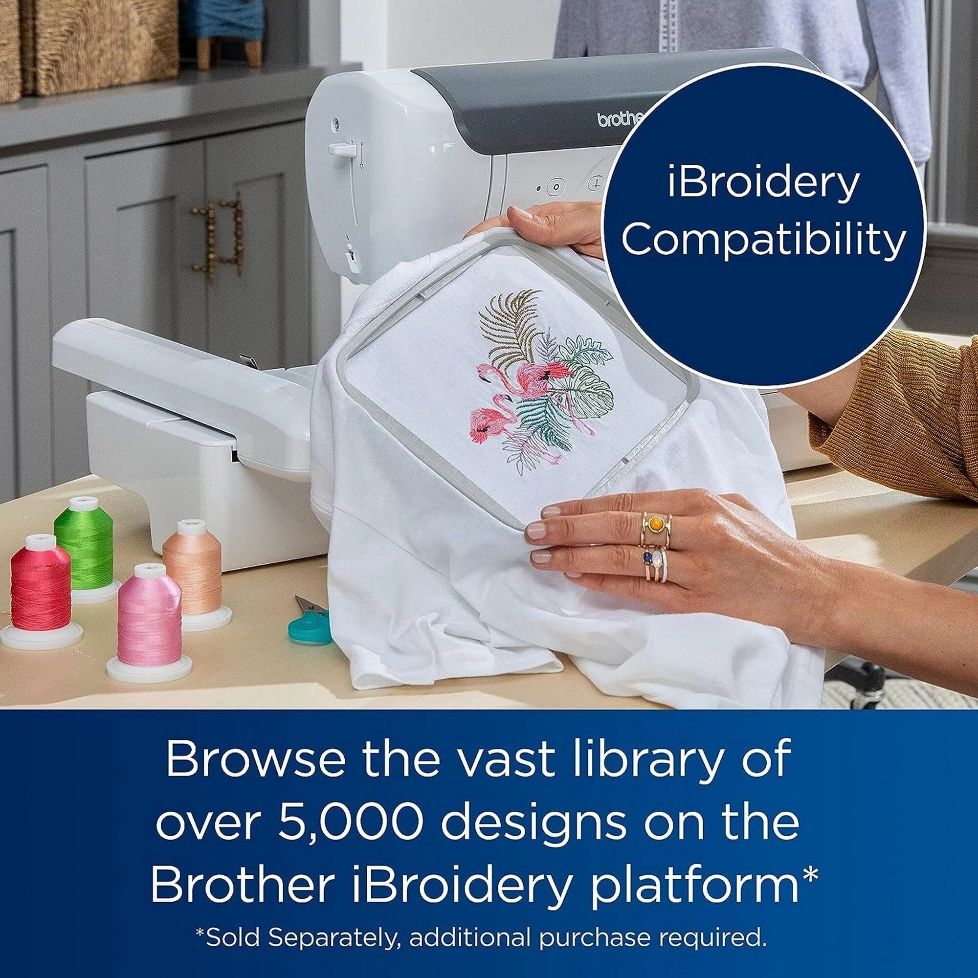 Brother SE2000 Embroidery & Sewing Machine w/ Deluxe $1749 Sewing & Embroidery Bundle