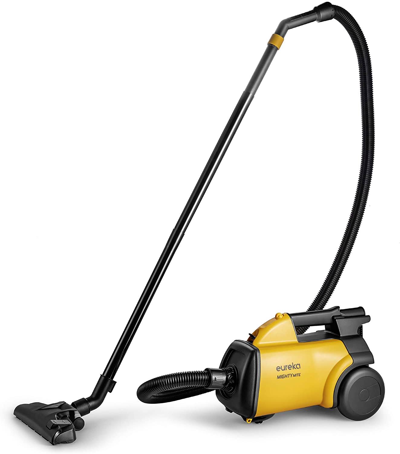 Eureka Mighty Mite 3670m Corded Canister Vacuum Cleaner, Yellow