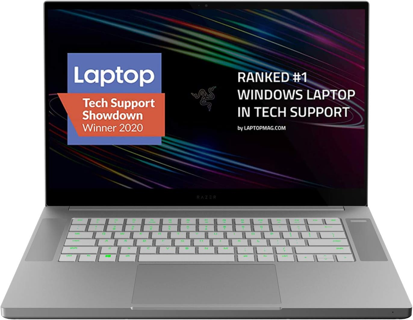 Razer Blade 15 Base Gaming Laptop 2020: Intel Core i7-10750H 6-Core, NVIDIA GeForce RTX 2070 Max-Q, 15.6" 4K OLED, 16GB RAM, 512GB SSD, CNC Aluminum