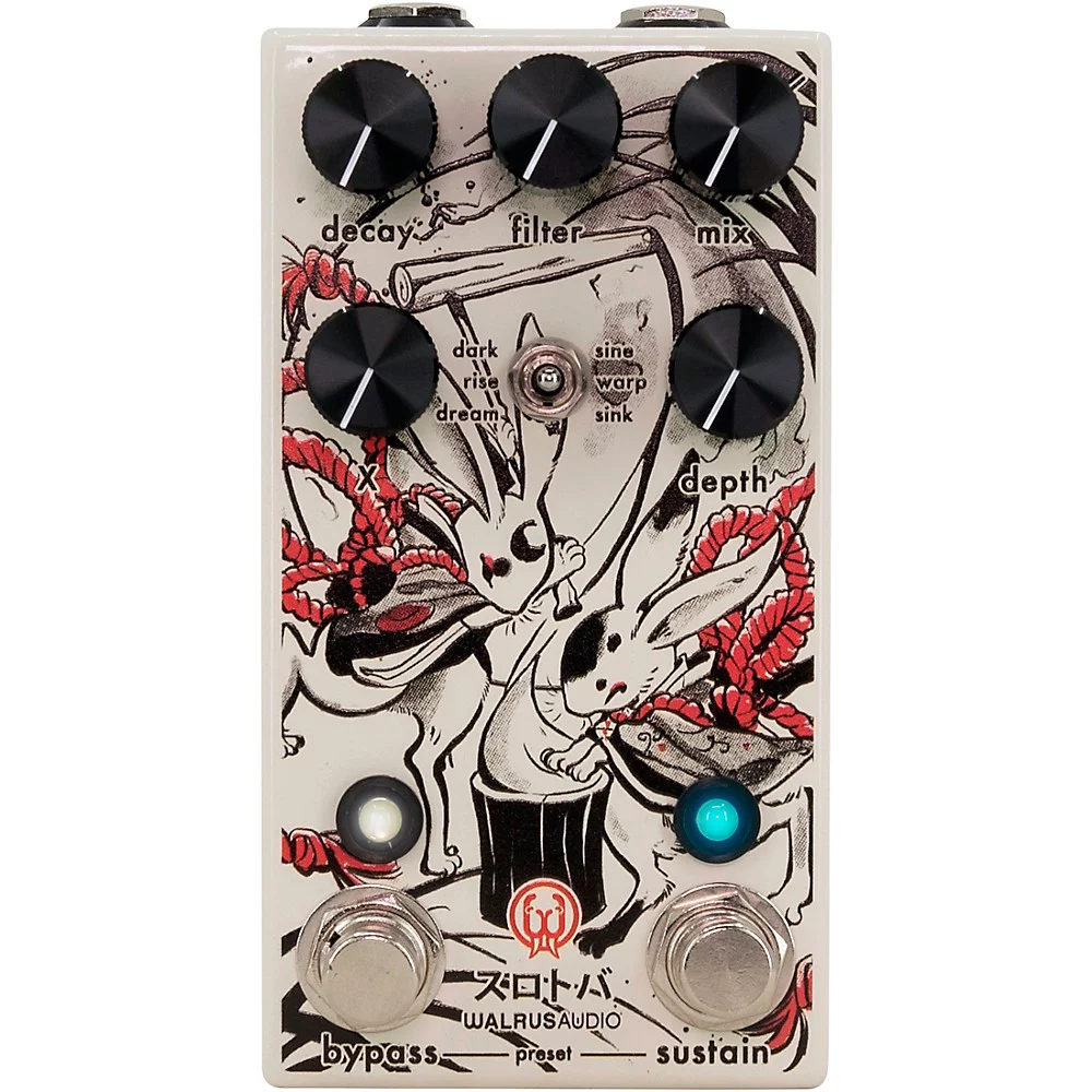 Walrus Audio Slotva Multi-Texture Reverb Reflections of Kamakura Series Effects Pedal White - Radiant Selections