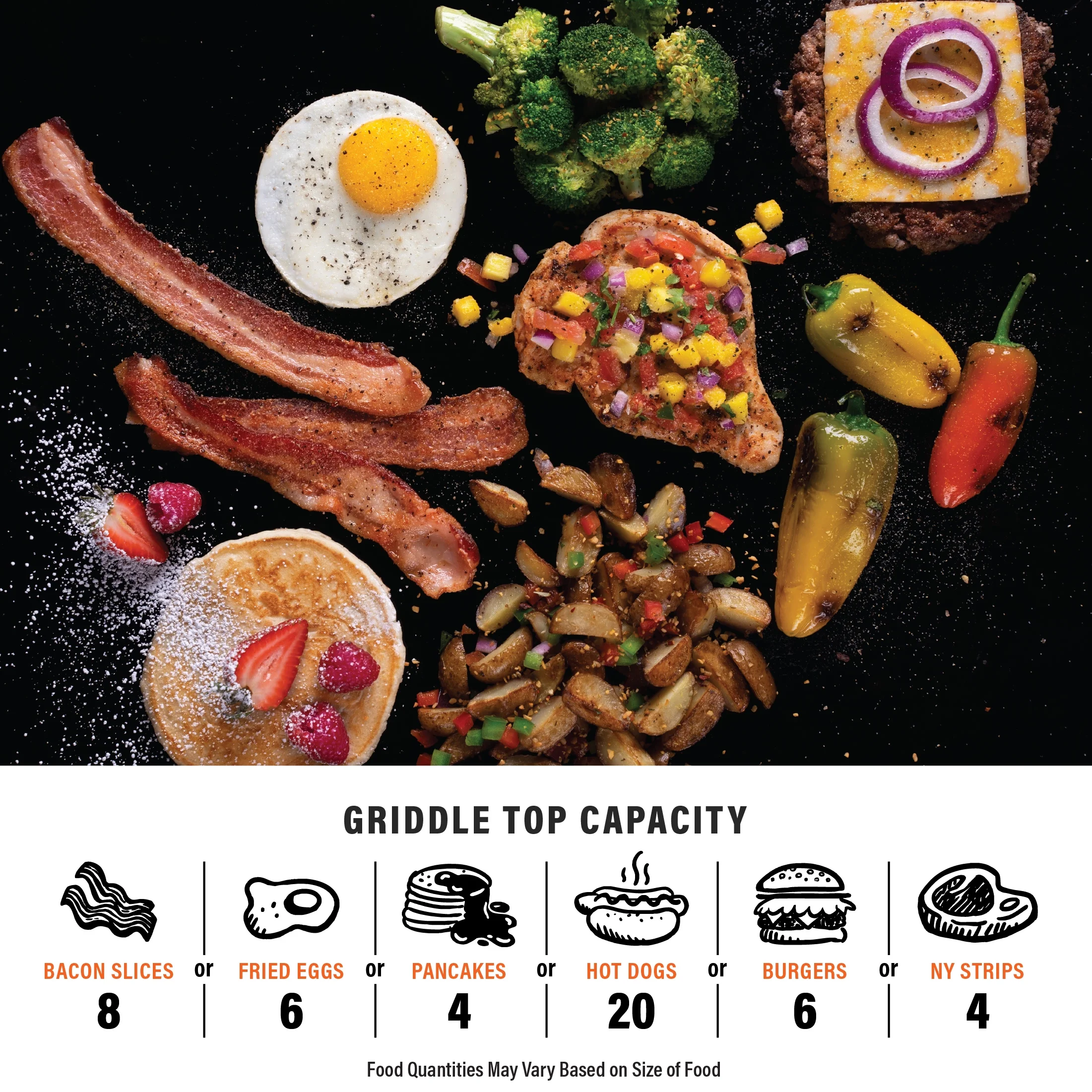 Blackstone Adventure Ready 14” Propane Camping Griddle with Side Burner