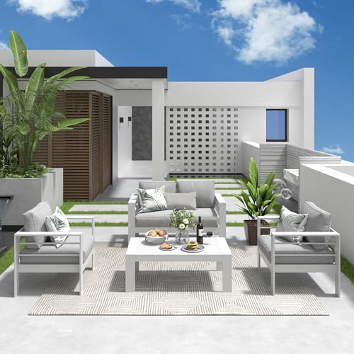 Solaste Aluminum Patio Furniture Set