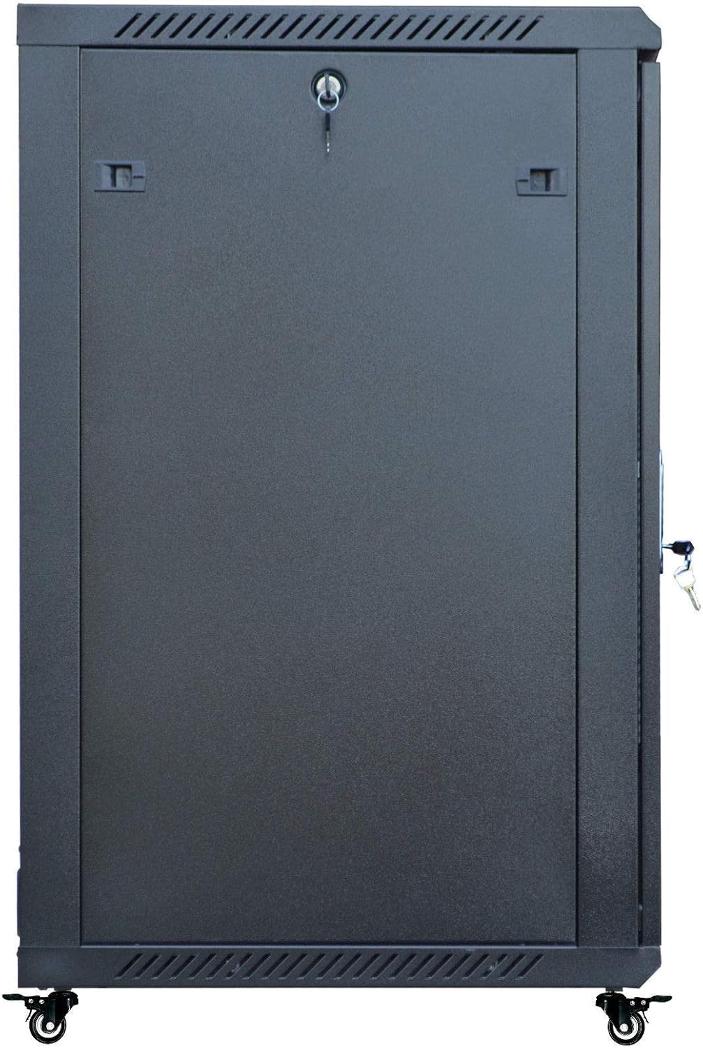 Server Rack 18U Wall Mount Server Rack Locking Wall Cabinet 19 Inch Rack Av Audio Video Rack Lockable Cabinet Network Rack with PDU - Shelf