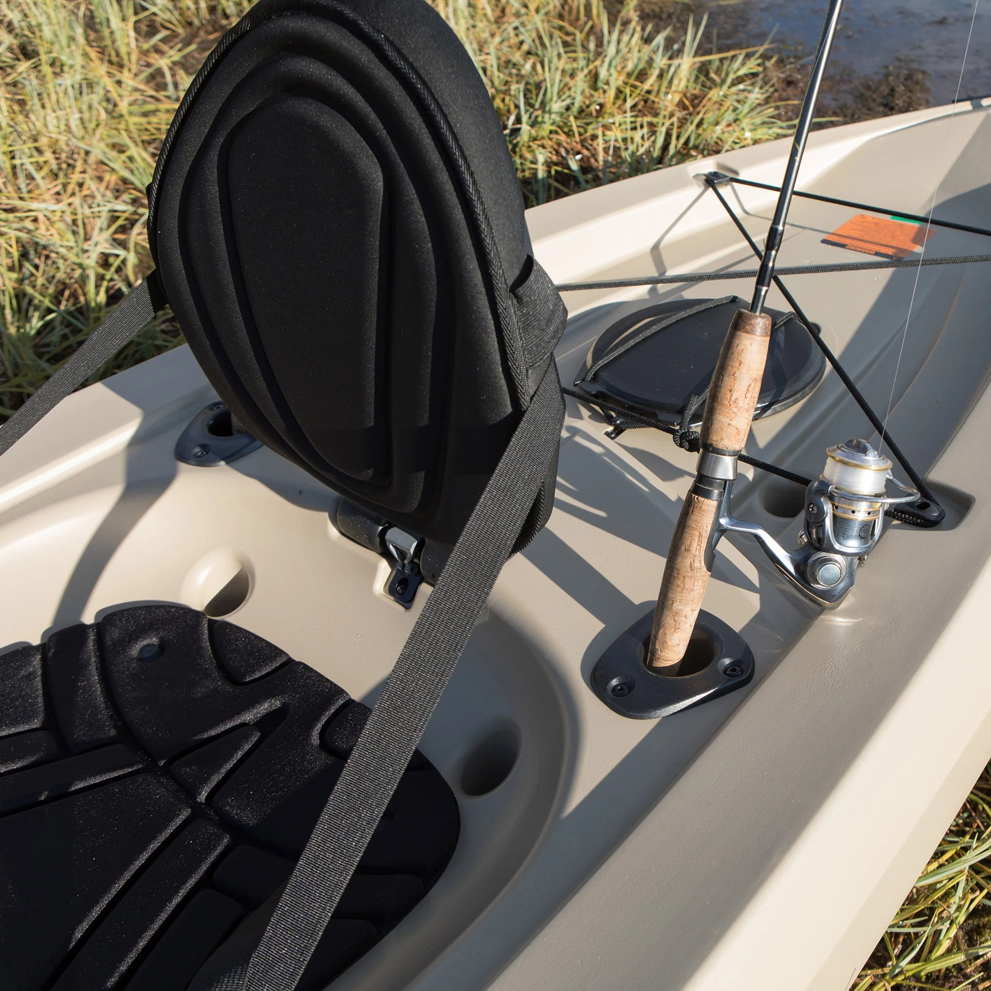 Lifetime Tamarack Angler 10 ft Sit-on-Top Fishing Kayak, Tan (90508)