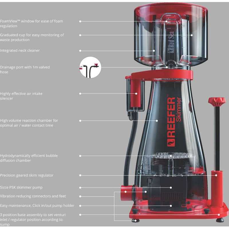 Red Sea Reefer RSK 300 Protein Skimmer - Pet Supplies online store