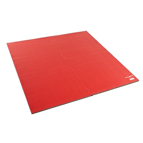 Dollamur 10’x10’x1.25” Wrestling Mat, Black, Home Workouts, Exercise, FLEXI-Connect®