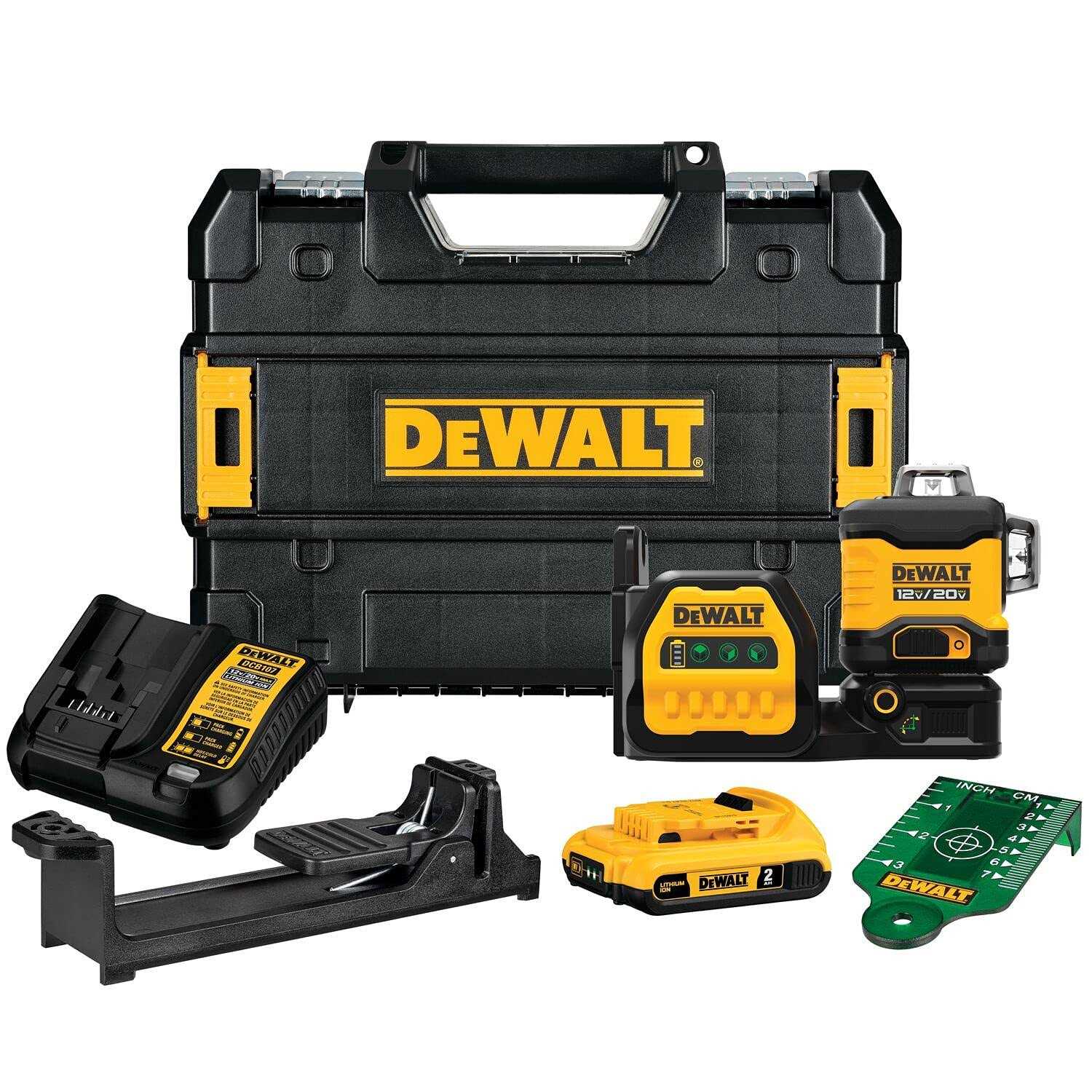 DEWALT DCLE34030G 20V MAX* 3 x 360 Green Laser Kit - Shop Hardware Tools Online Store