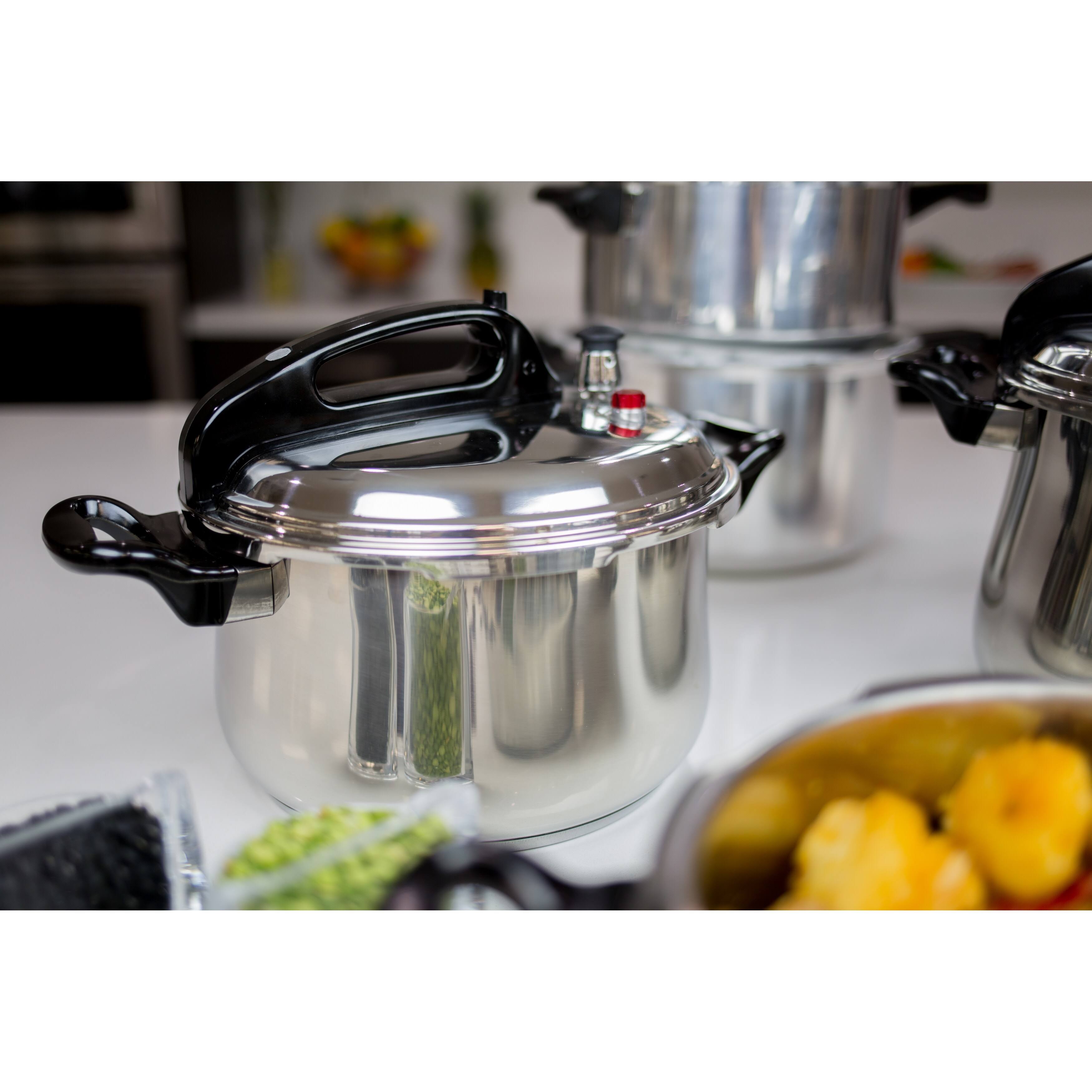 Bene Casa Stainless Steel 9.5 Quart Pressure Cooker