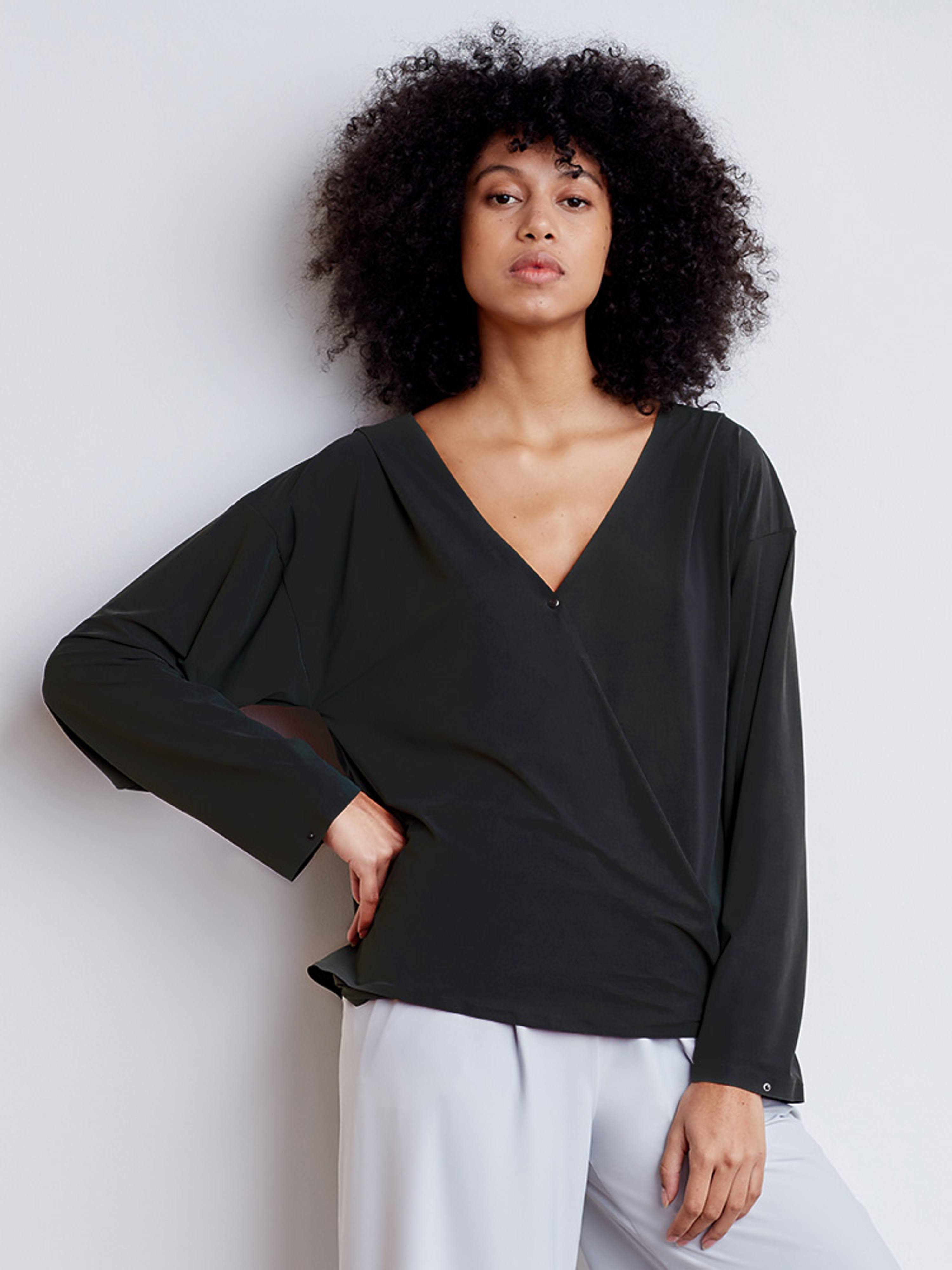 ADAY That&s A Wrap Top - Black - M