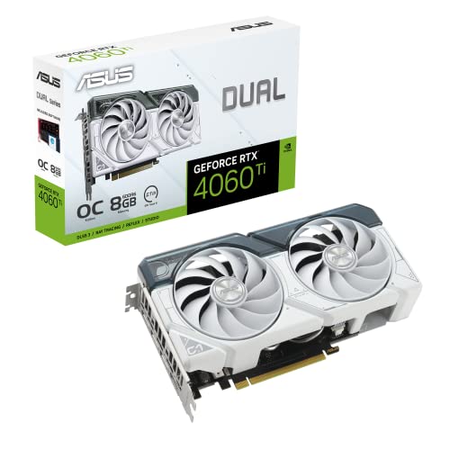 ASUS Dual GeForce RTX™ 5060 Ti 16GB GDDR7 OC Edition (PCIe 5.0, 16GB GDDR7, DLSS 4, HDMI 2.1b, DisplayPort 2.1b, 2.5-Slot Design