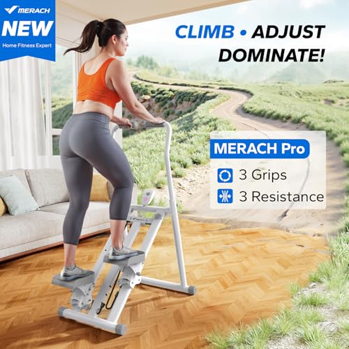 MERACH Stair Stepper for Home Gym Exercise, New Version Vertical Climber Machine for Full-Body Workout