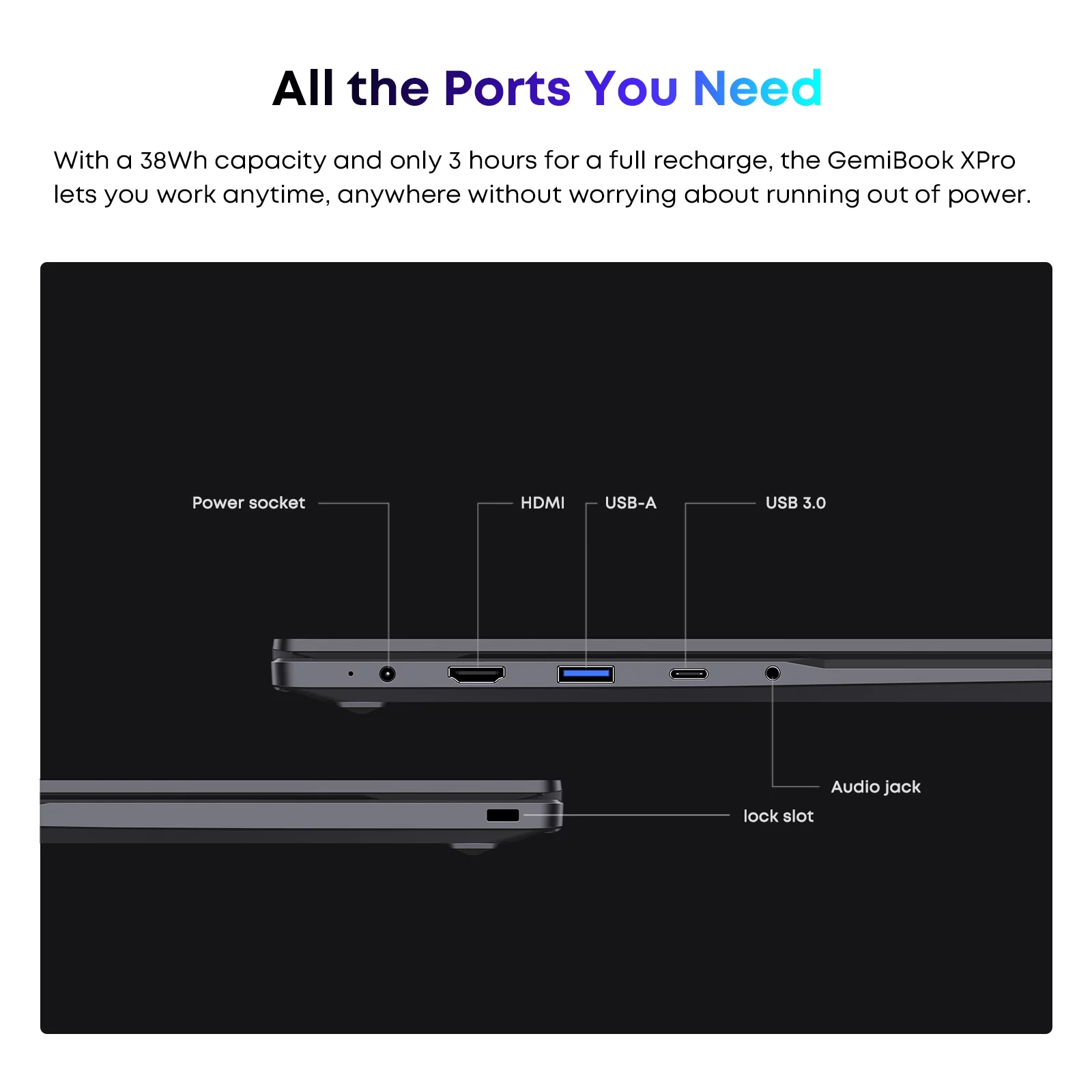 CHUWI GemiBook XPro 14" Laptop,256GB SSD 8GB RAM,12th Gen Intel Alder Lake N100(Up to 3.4GHz),Windows 11 Notebook Gaming Computer
