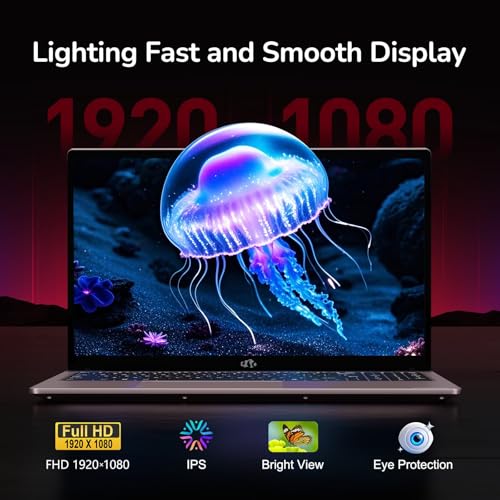 NIMO 15.6" IPS FHD-Gaming-Laptop, 8 Cores AMD Ryzen 7 6800H 32GB DDR5 RAM 2TB SSD (Beat i7-12700H