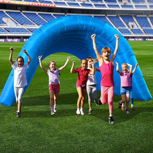 Inflatable Tunnel Sports Tunnel Entrance with Blower Football Tunnel Tent Entryway for Business Advertise Party Exhibition Promotion Street,Shop