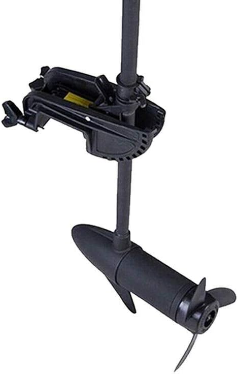 TFCFL Electric Trolling Motor ,40LBS Portable Outboard Boat Motor, Trolling Thrust Fishing Boat Brush Engine for Inflatable Kayaks Dinghy Canoe