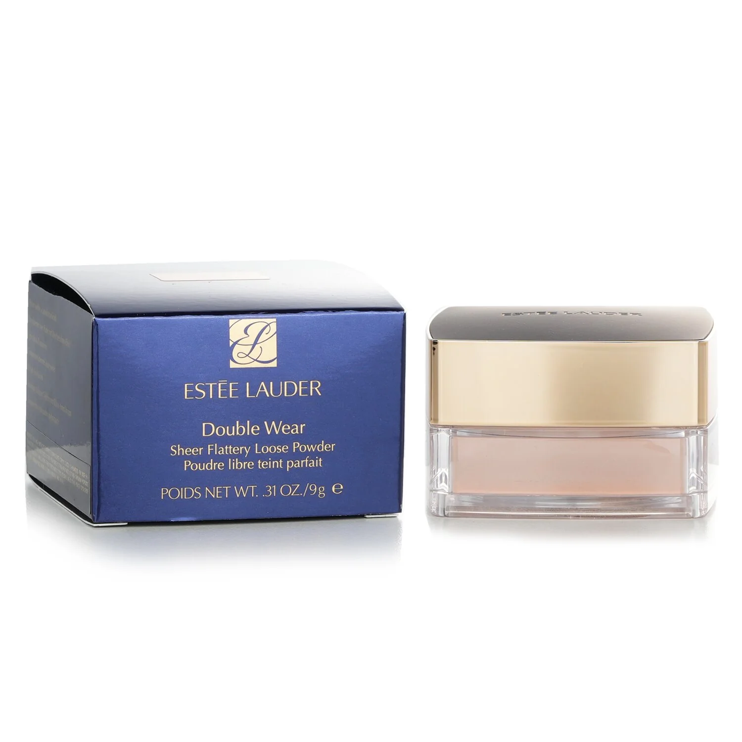 Estee Lauder Double Wear Sheer Flattery Loose Powder - # Light Medium Matte  9g/0.31oz