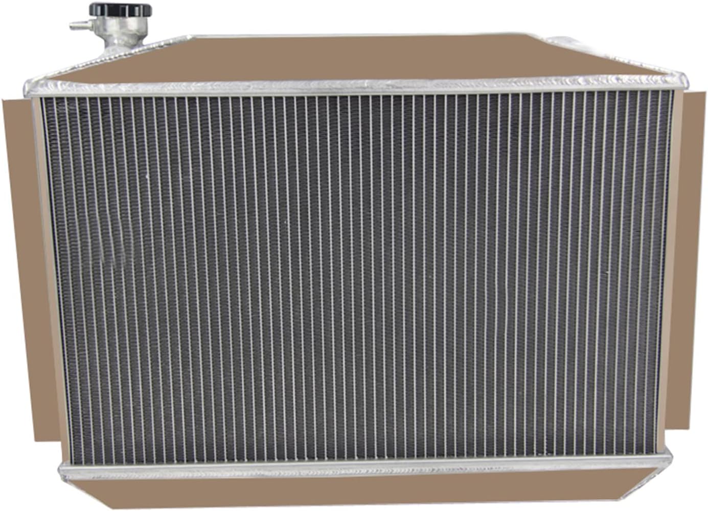 HonorPower 3 ROW ALUMINUM RADIATOR FOR 1955-1960 CHEVY CORVETTE C1 3.8 L6 4.3 4.6 V8 MANUAL