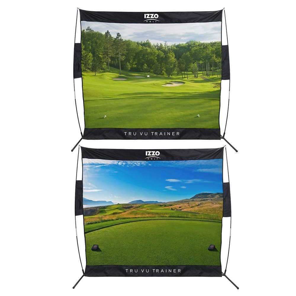Izzo Golf Tru Vu Trainer Hitting Net - Sports Supplies Online Store