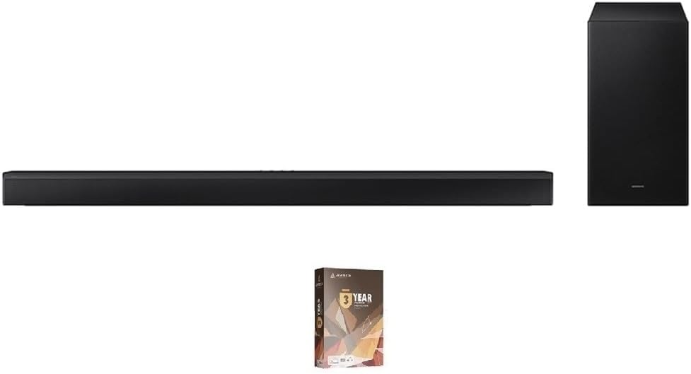 Samsung HW-S61D 5.0 Ch All-in-one Wireless Dolby Atmos Soundbar with 2 Year Amber Protection Plan (2024)