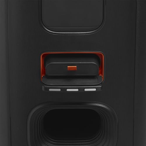 JBL PartyBox Stage 320 - Portable Party Speaker with Telescopic Handle & Wide, Sturdy Wheels, Powerful JBL Pro Sound, Futuristic lightshow