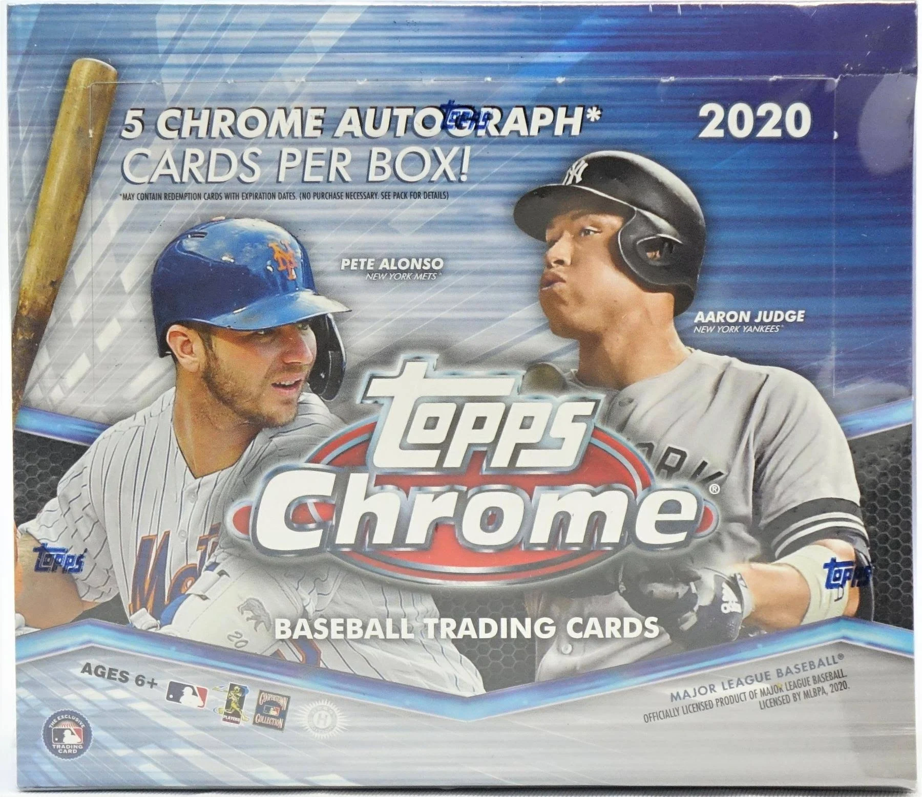 2020 Topps Chrome Baseball Jumbo Box