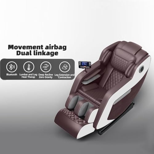 Massage Chair Full Body with Heat, Zero Gravity Shiatsu Massage Chair Recliner with & 5 Auto Modes, Foot Massage, Waist Back Heating
