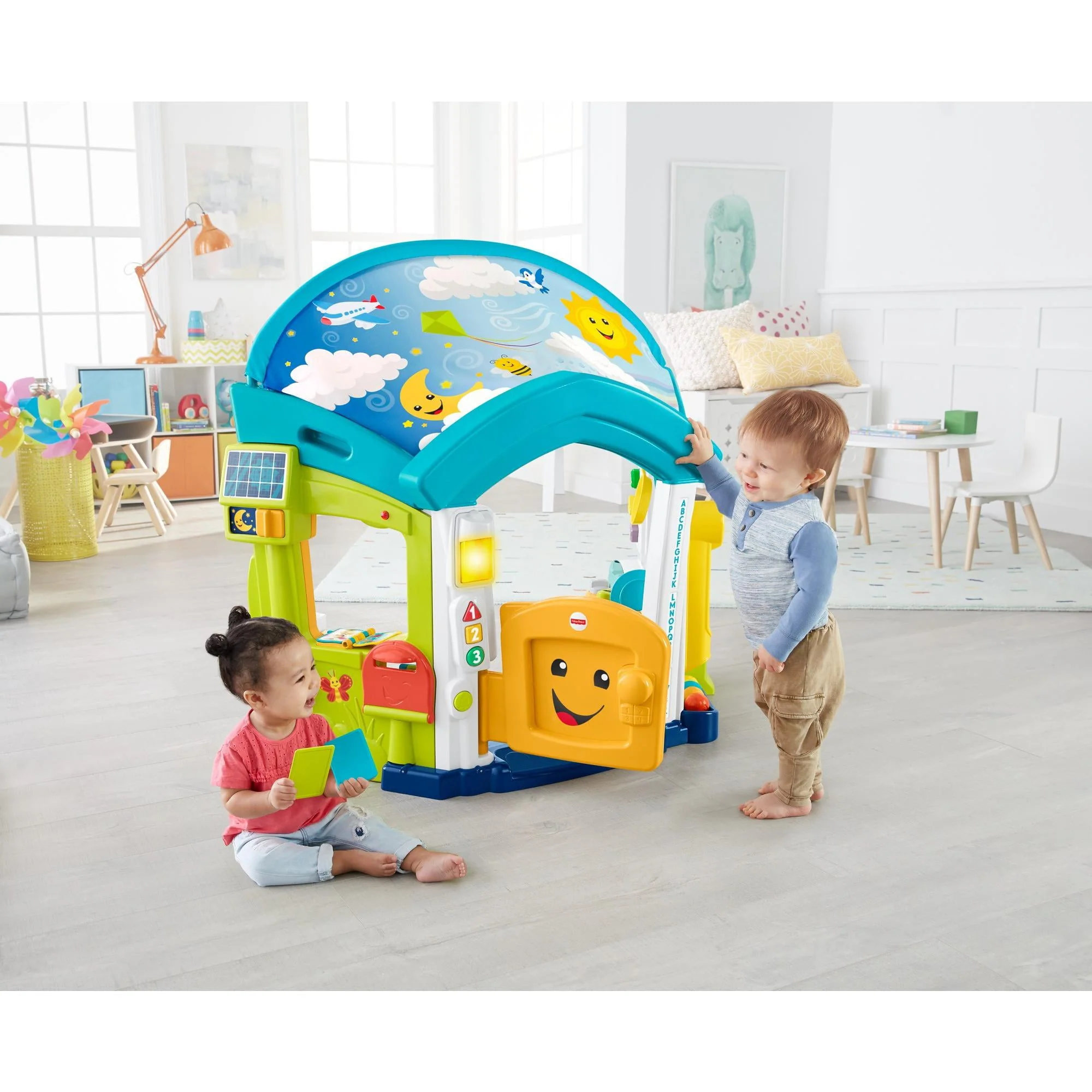 Fisher-Price Laugh & Learn Playhouse Educational Toy for Babies & Toddlers, Smart Learning Home