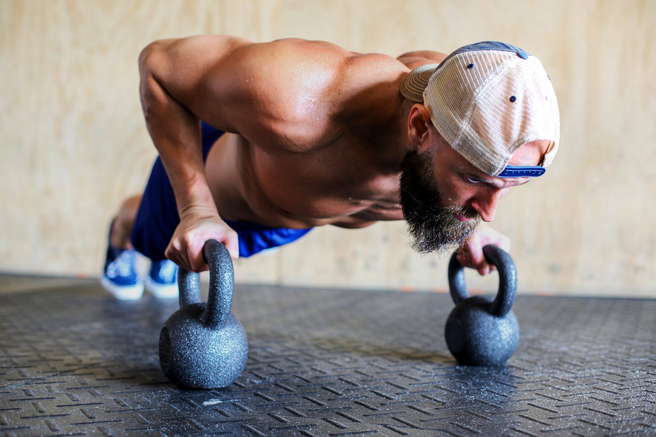 Hampton 60 lb. Cast Iron Kettlebell