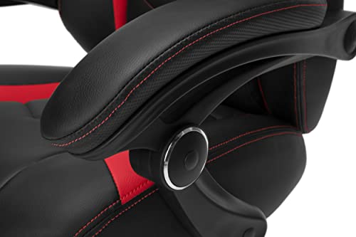 RESPAWN 110 Pro Gaming Chair - Gaming Chair with Footrest, Reclining Gaming Chair, Video Gaming Computer Desk Chair, Adjustable Desk Chair