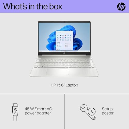 HP 15.6 Inch Business Laptop | Backlit Keyboard, Fingerprint Reader | Intel Core 11th Gen Quad-Core Processor | 32GB RAM