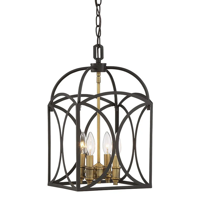 Talbot Four-Light Small Foyer Pendant