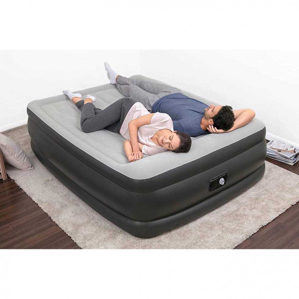 SLEEPLUX Durable Inflatable Air Mattress with Built-in Pump, Pillow and USB Charger - Sports Supplies Online Store