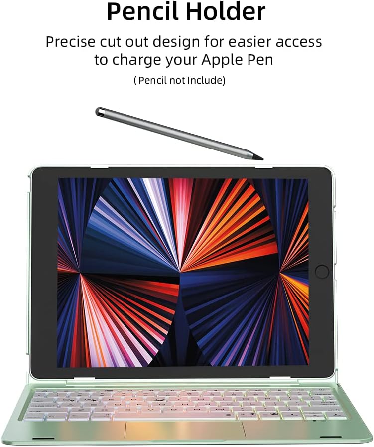 doqo Magnetic Keyboard Case for iPad Air 5th Generation(2022)/iPad Air 4th Generation(2020), iPad Pro 11 2018/2020/2021