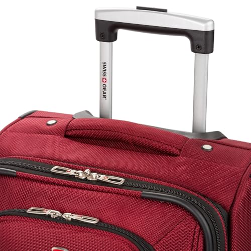 SwissGear Sion Softside Expandable Roller Luggage, Teal, 3 Piece Set (21/25/29)