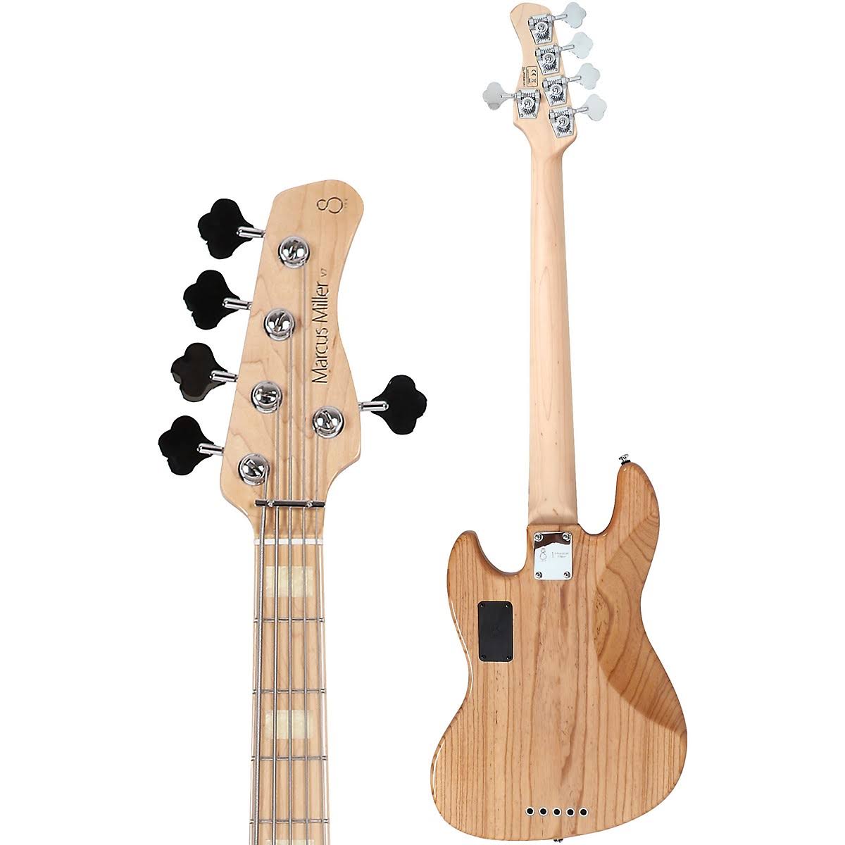 Sire Marcus Miller V7 Swamp Ash 5-String Bass Natural