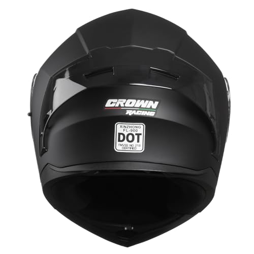 Modular Motorcycle Helmet with Flip-Up Design, DOT Approve with Extra Clear Visor, Full Face Motorcycle Helmets