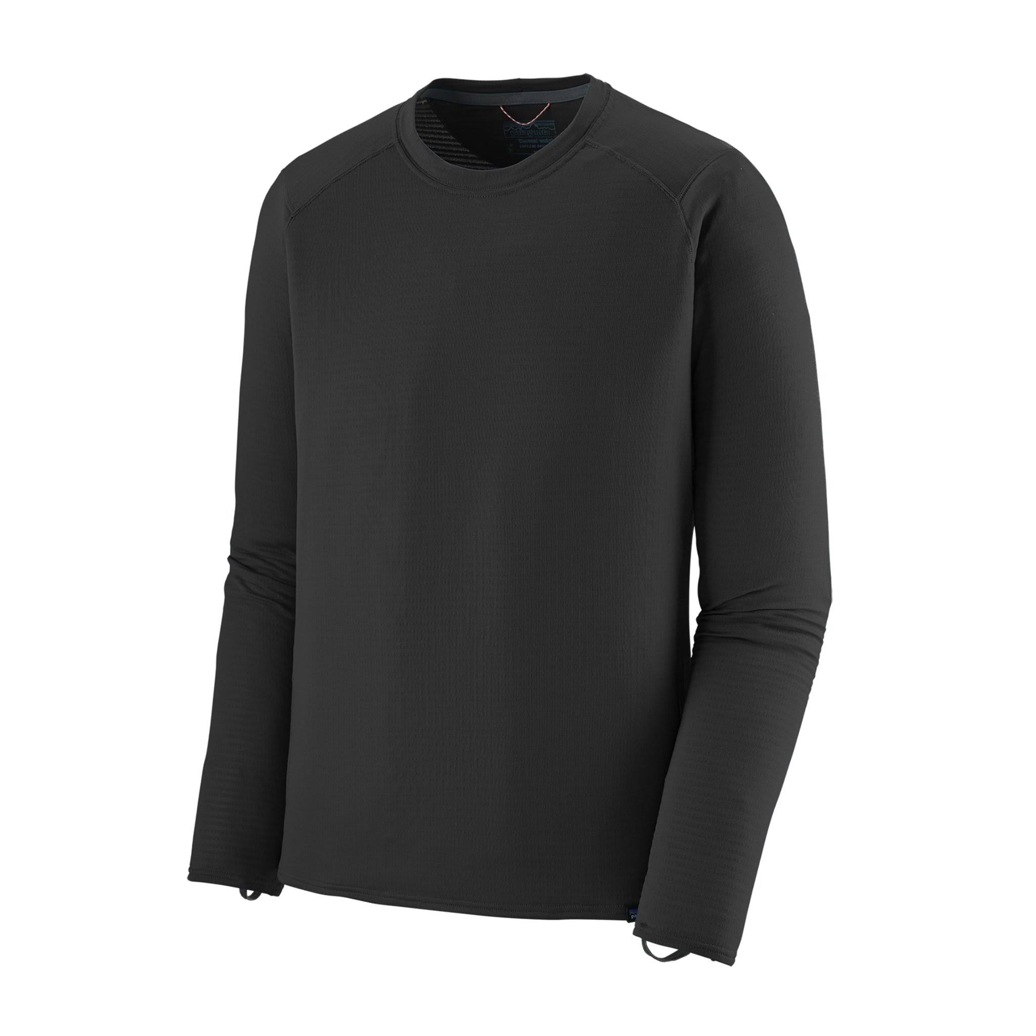 Patagonia Capilene Thermal Weight Crew - Men&s Xs Black